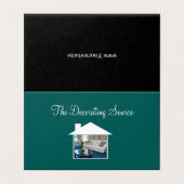 Cartes de décoration pliées modernes de tente (Extérieur déplié)