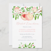 Cartes de déjeuner nuptiale (Devant)