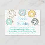 Cartes de demande de Baby shower pour le livre de<br><div class="desc">Ces adorables Cartes de Demande de Livre sont une excellente façon de démarrer votre Bébé bibliothèque! Il vous suffit d'en insérer un avec votre Baby shower Invitation. Les clients peuvent signer les livres et écrire un message spécial pour les bébés en faisant un gardien intemporel ! Le design présente nos...</div>