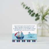 Cartes de demande de livre de pirates nautiques (Debout devant)