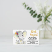 Cartes de demande de réservation de Rose de tourne (Debout devant)