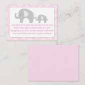 Cartes de demande de réservation pour le boîtier d (Devant / Derrière)