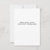 Cartes de démarrage rétroactives personnalisées, F (Dos)