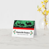 Cartes de description de la nourriture du buffet d (Fleur jaune)