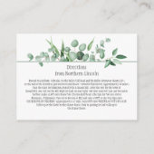 Cartes de détails Eucalyptus Envy (Dos)