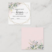 Cartes de devinette de bisous au eucalyptus verdur (Devant / Derrière)