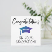 Cartes de diplôme (Debout devant)