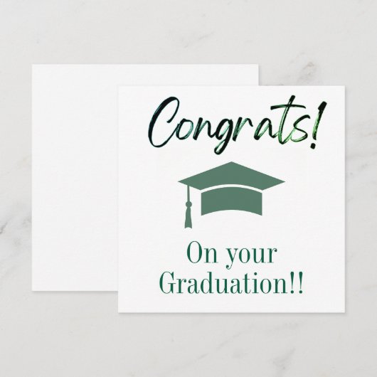 Cartes de diplôme (Devant / Derrière)