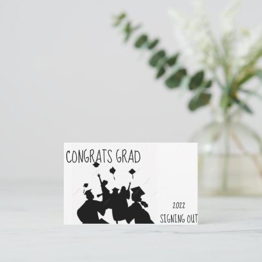 Cartes de diplôme (Debout devant)