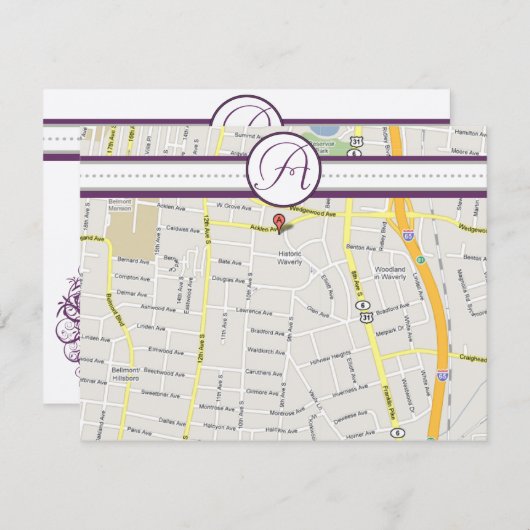 Cartes de direction de réception de l'arbre à spir (Devant / Derrière)