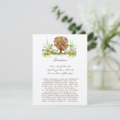 Cartes de direction du Mariage de l'arbre à fleurs (Debout devant)