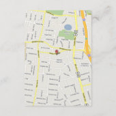 Cartes de direction du Mariage de l'arbre à fleurs (Dos)