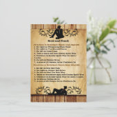 Cartes de directions pour mariage gay Cowboy (Debout devant)