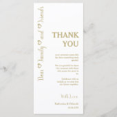Cartes de disposition de mariage Luxe cœur (Devant)