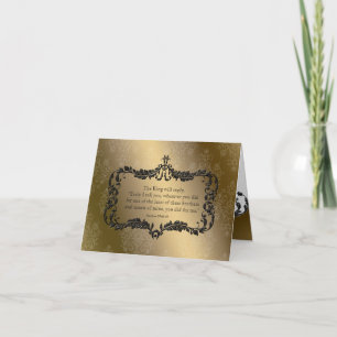 Cartes de don de Noël personnalisées