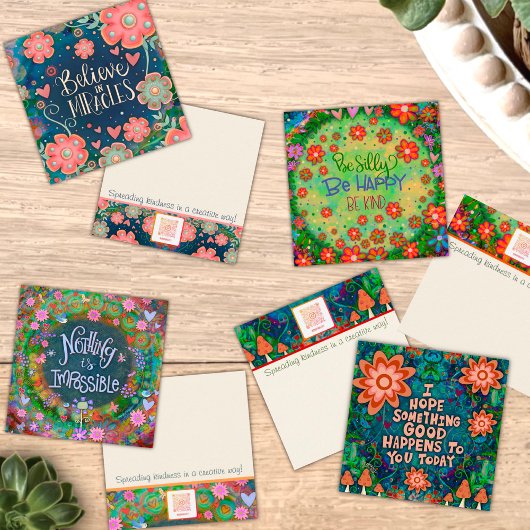 Cartes de douceur pour bon devis de champignons