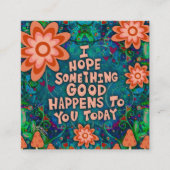 Cartes de douceur pour bon devis de champignons (Devant)