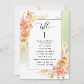 Cartes de dressage vert avec nom d'hôte (Dos)