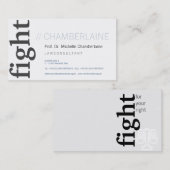 Cartes de droit minimal (Devant / Derrière)