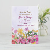 Cartes de Faire-Part de Date de Mariage (Debout devant)