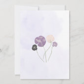 Cartes de faire-part de date de mariage (Dos)