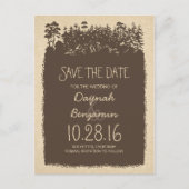 cartes de faire-part de date de mariage avec des a (Devant)