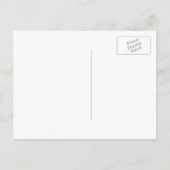 Cartes de faire-part de date de mariage avec fleur (Dos)