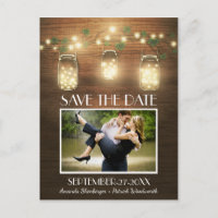 Cartes de faire-part de date de sauvegarde de pot