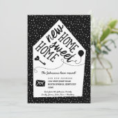 Cartes de Faire-part de déménagement de la petite (Debout devant)