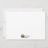 Cartes de Faire-part de déménagement de vacances (Dos)