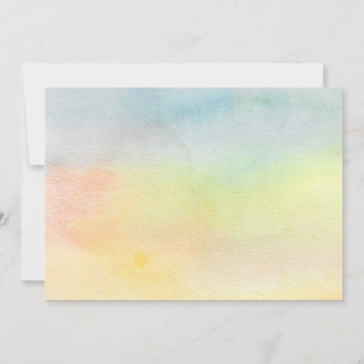 Cartes de Faire-part de déplacement des cactus d'a (Dos)