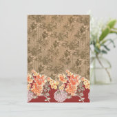 Cartes de Faire-part de diplôme, de déménagement e (Debout devant)