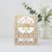 Cartes de faire-part de mariage Egyptian Nouveau (Debout devant)