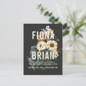 Cartes de faire-part de mariage Rêve Botanique (Debout devant)