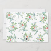 Cartes de Faire-part de naissance de vacances avec (Dos)