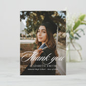 Cartes de faire-part de remise de diplôme avec 2 p (Debout devant)