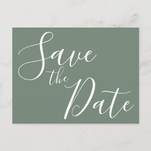 Cartes de faire-part élégantes de Save The Date av (Devant)