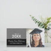 Cartes de Faire-part photo élégantes (Debout devant)