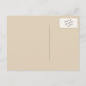 cartes de faire-part rustiques de mariage avec bil (Dos)