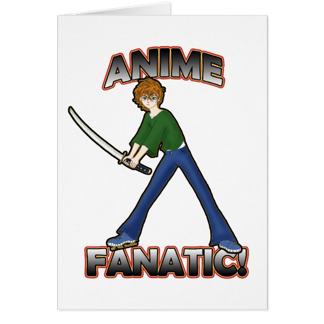 Cartes de fanatique d'Anime (Devant)