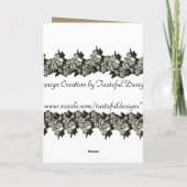 Cartes de Félicitations de Fiançailles (Dos)