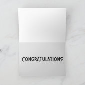 CARTES DE FÉLICITATIONS DE MARIAGE SQUELETTE GOTHC (Intérieur)