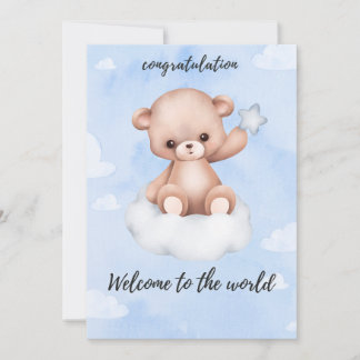 cartes de félicitations de naissance