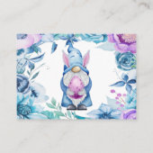 Cartes de fermeture à rabat de la couche de lapin (Dos)