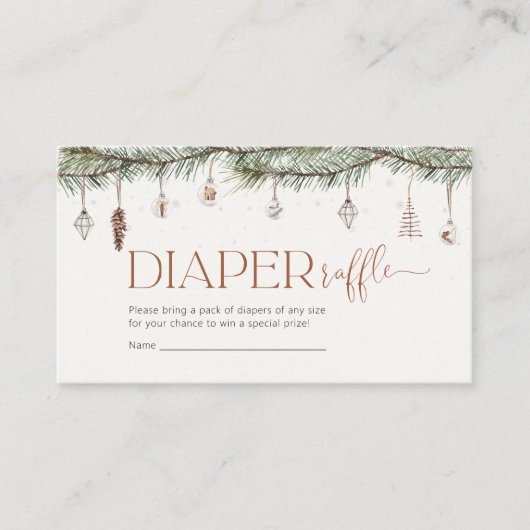 Cartes de fermeture à raffes de Noël (Devant)