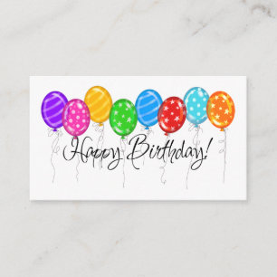 Cartes de fermeture anniversaire par SRF