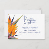 Cartes de fermeture de la réception de mariage Ois (Devant)