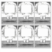 Cartes de fête autocollants pour planificateurs ou (Devant)