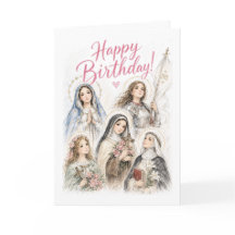 Cartes de Fête Catholiques pour Princesses Céleste