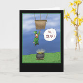 Cartes de Fête de la Saint Patrick : Presque je l' (Fleur jaune)